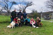Teilnehmer der erfolgreich bestandene BHV Hundeführerscheinprüfung